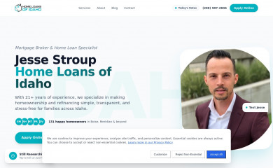 homeloansofidaho.com screenshot