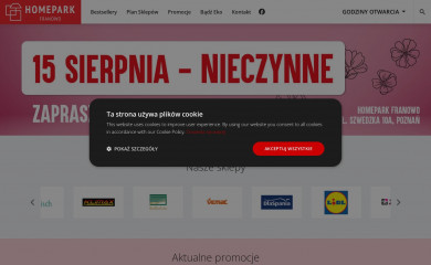 homeparkfranowo.pl screenshot