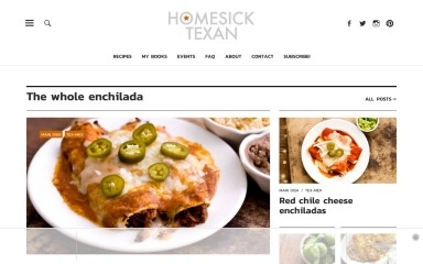 http://homesicktexan.com screenshot