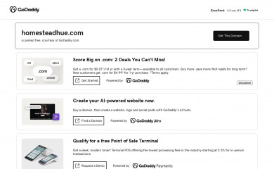 homesteadhue.com screenshot