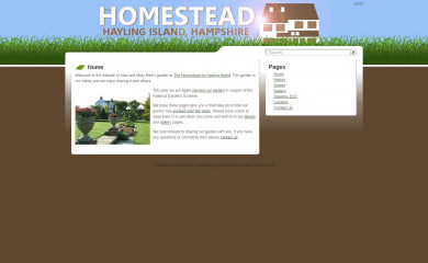 homesteadhayling.com screenshot