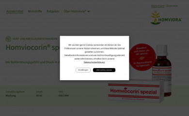 homviocorin.de screenshot