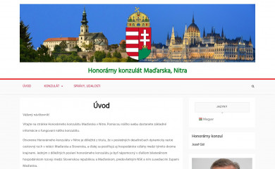 honconsulate-nitra.sk screenshot