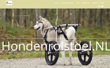 http://hondenkarretje.nl screenshot