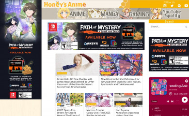 honeysanime.com screenshot