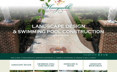 honeysucklenurserydesign.com screenshot