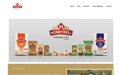 honeywellflour.com screenshot