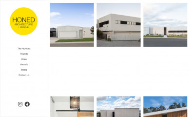honedarchitecture.com screenshot