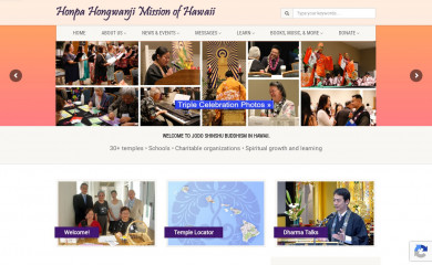 hongwanjihawaii.com screenshot