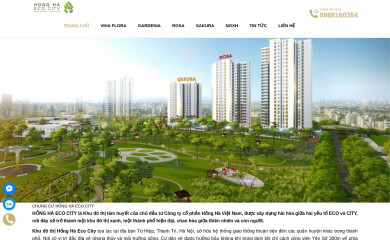 hongha-ecocity.net screenshot