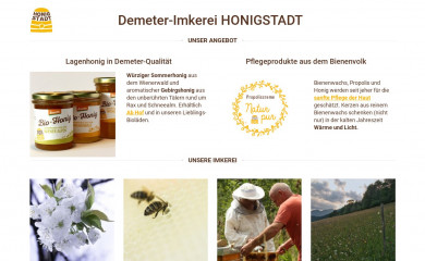 honigstadt.at screenshot