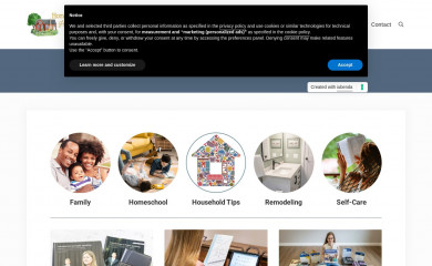 honingahealthyhome.com screenshot