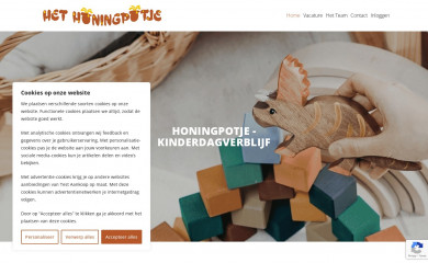 honingpotje.be screenshot