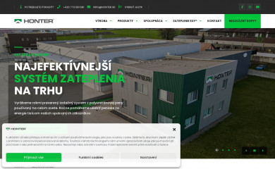 honter.sk screenshot