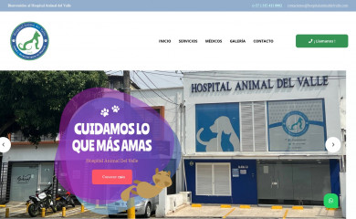 hospitalanimaldelvalle.com screenshot