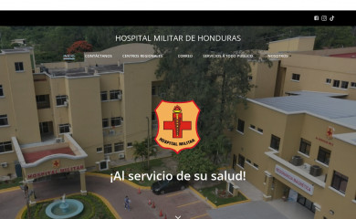 hospitalmilitar.hn screenshot