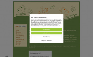 hospiz-wolfen.de screenshot