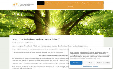 hospize-sachsen-anhalt.de screenshot