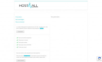 host4all.net screenshot