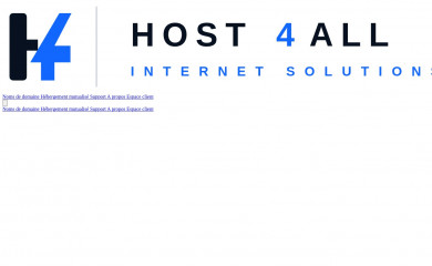 host4all.net screenshot