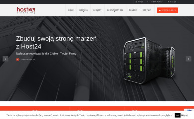 host24.pl screenshot