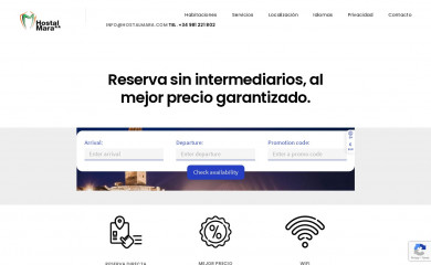 hostalmara.com screenshot