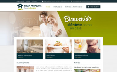 hostalnuevaandalucia.com screenshot