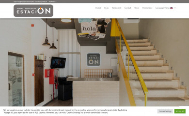 hostalestacionjaen.com screenshot