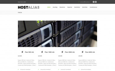 hostalias.cl screenshot