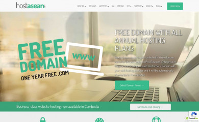 hostasean.com screenshot