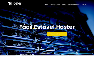 hoster.com.br screenshot