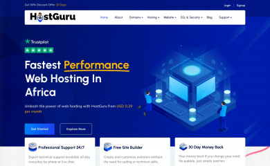 hostguru.africa screenshot