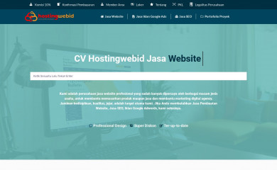 hostingwebid.com screenshot
