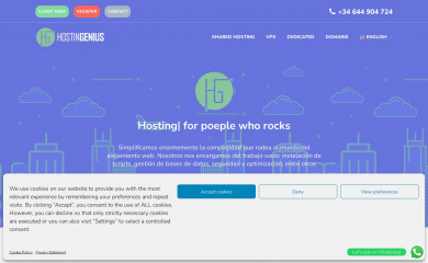 hostingenius.com screenshot