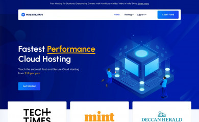 hostkicker.com screenshot