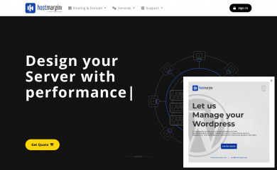 hostmargin.com screenshot