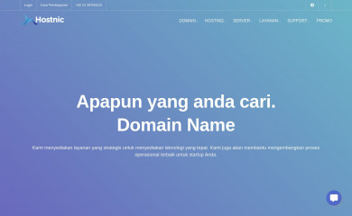 hostnic.id screenshot