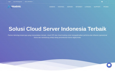 hostnic.id screenshot