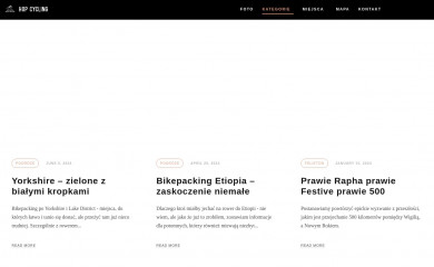 hopcycling.pl screenshot