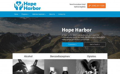hope-harbor.org screenshot