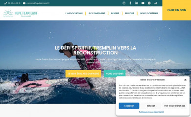 hopeteameast.fr screenshot