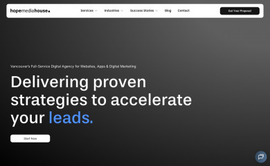 hopemediahouse.com screenshot