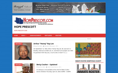 hopeprescott.com screenshot