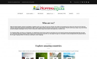 hoppingmiles.com screenshot