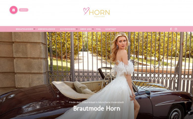 horn-brautmode.de screenshot
