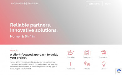 hornershifrin.com screenshot