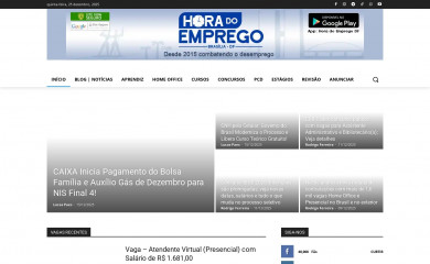 horadoempregodf.com.br screenshot