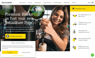 horecabier.nl screenshot