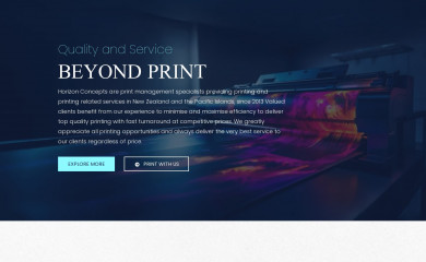 horizonconcepts.co.nz screenshot