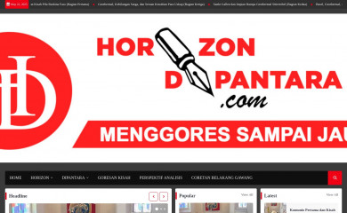 horizondipantara.com screenshot